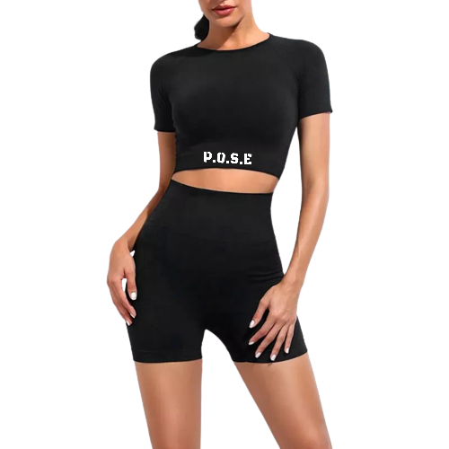 P.O.S.E Performance Seamless Gym Sport Shorts